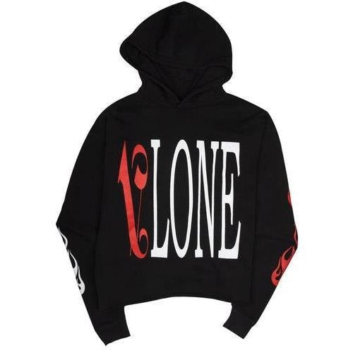 Vlone Palm Angels Hoodie Black/Red T-Shirts, Sweatshirt | InkThreadWorks.com