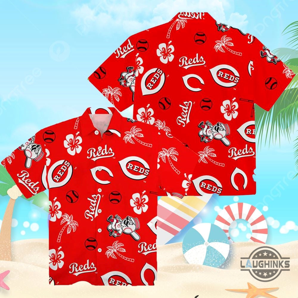 Reds Hawaiian Shirt Near Me Inspired By Cincinnati Reds Hawaiian Shirt Giveaway 2023 Cincinnati Reds Promotions Cincinnati Reds Shirts