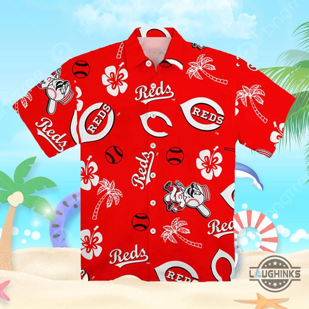 Reds Hawaiian Shirt Near Me Inspired By Cincinnati Reds Hawaiian Shirt Giveaway 2023 Cincinnati Reds Promotions Cincinnati Reds Shirts