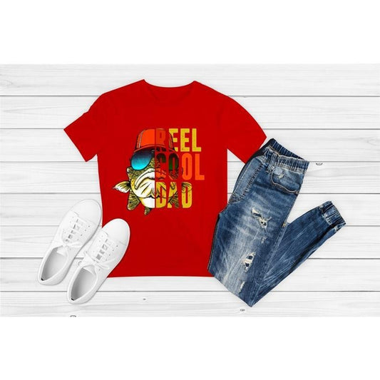 Reel Cool Dad T Shirt Hoodie Sweater Father's Day Gift for Dad Cool Dad Club For Dad Sweatshirt Dad | InkThreadWorks.com