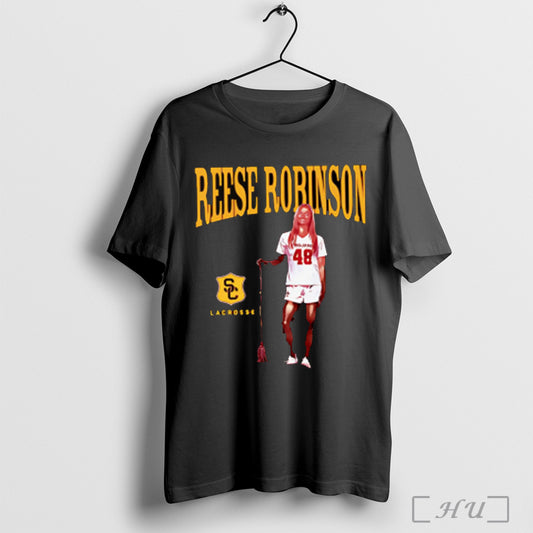 Reese Robinson Usc Lacrosse Portrait T Shirt