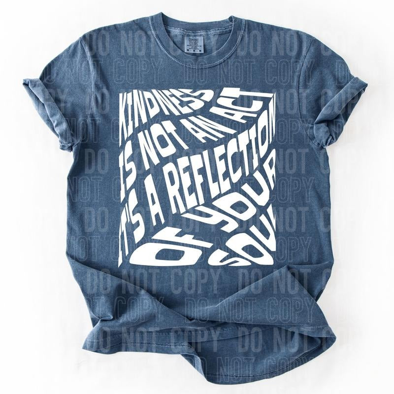Reflection of Your Soul DTF Transfers - THIS IS NOT A SHIRT Hoodie, Sweatshirt | InkThreadWorks.com