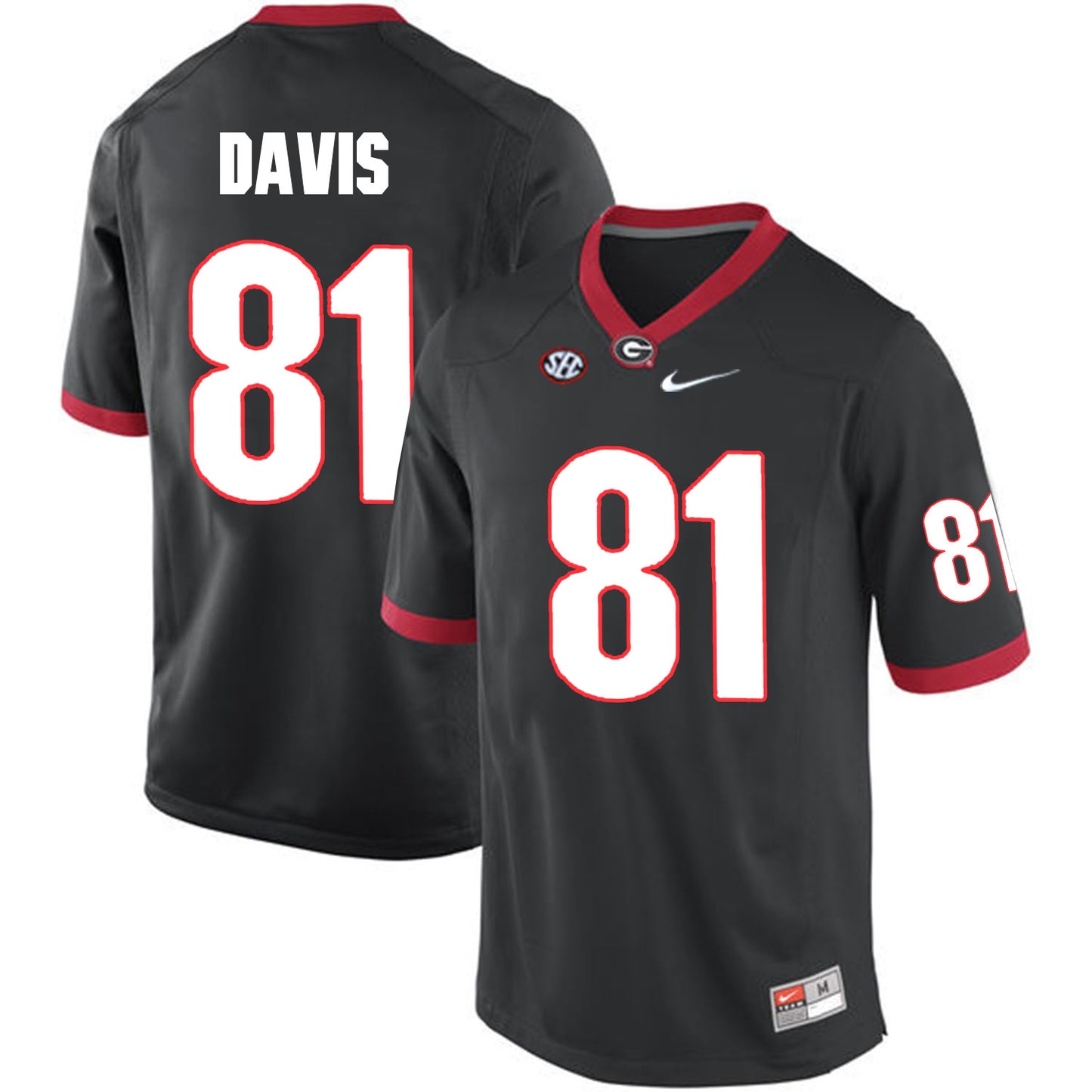 Reggie Davis 81 Black Style 1