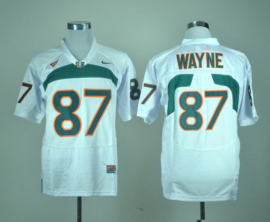 Reggie Wayne 87 White