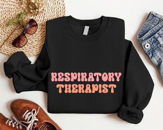 Respiratory Therapist Sweatshirt, Pulmonologist Hoodie, RT Nurse Gift Sweater, Nurse Appreciation, Respiratory Therapist...