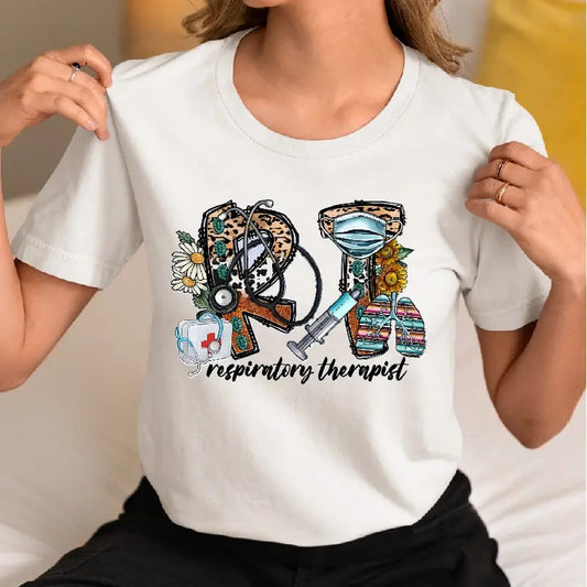 Respiratory Therapist T-Shirt, RT Nurse Shirt, Pediatric RT Tee, Respiratory Therapist Gift Tee, Pulmonologist Short...