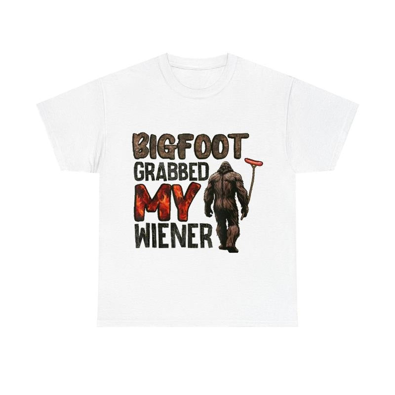 Retro Bigfoot Funny Unisex Tee Hoodie, Sweatshirt | InkThreadWorks.com