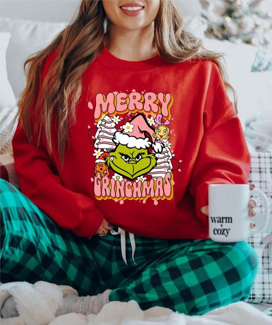 Retro Christmas Sweatshirt, Trendy Christmas Gift Sweater, Christmas Light Hoodie, Holiday Gift Long Sleeve, Winter...