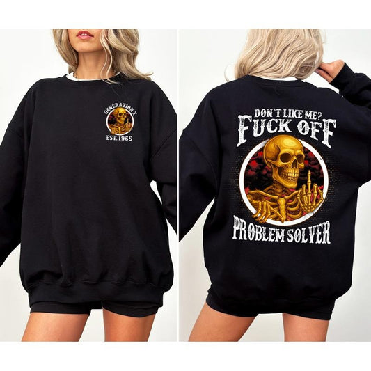 Retro Gen X Custom Year Sweatshirt, Customize Proud Gen X Sweatshirt Raised On Hose Water And Neglect T-shirt, Vintage Inspired Hoodie, Funny Saying Sweatshirt, Humorous Shirt