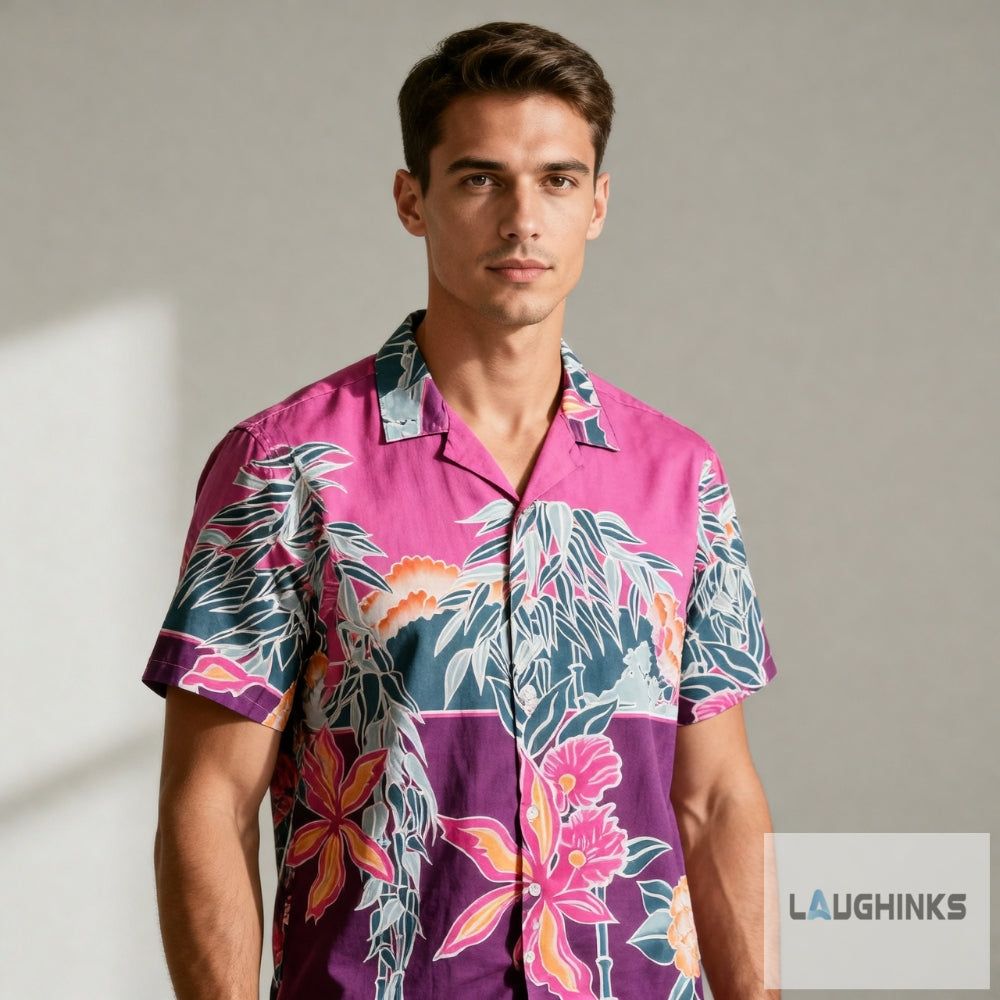 Retro Rifle Scarface V2 Full Printed Hawaiian Shirt
