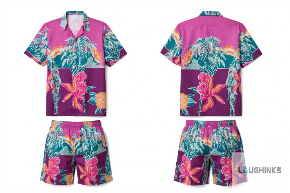 Retro Rifle Scarface V2 Full Printed Hawaiian Shirt