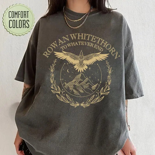 Retro Whitethorn Vintage Tee, Throne of Glass Merch, Throne of Glass Shirt, Rowan Whitethorn, Bookish Merch, Rowan and...