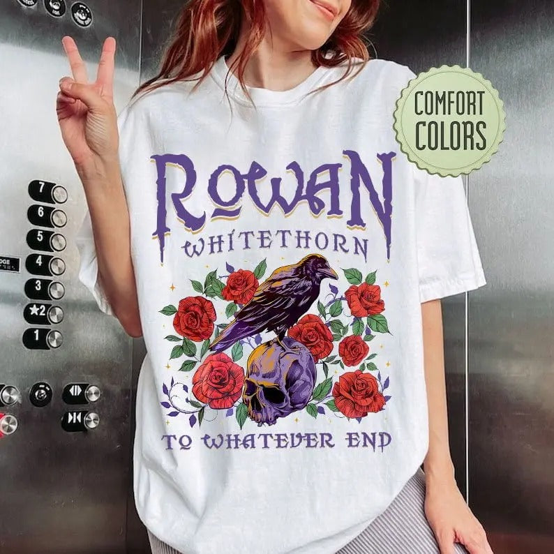 Retro Whitethorn shirt, Throne of Glass Merch, Throne of Glass Shirt, Rowan Whitethorn, Bookish Merch, Rowan and Aelin,...