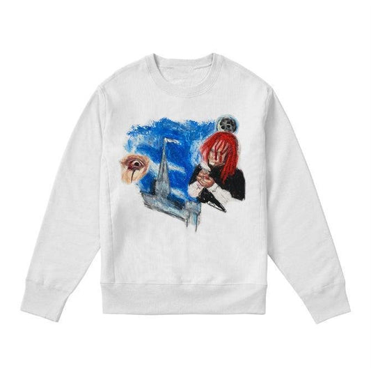 Revenge Trippie Redd Crayon Crewneck 'White' (REVE-CN007) Men's Sizes S-XXL T-Shirts, Hoodie, Sweatshirt | InkThreadWorks.com