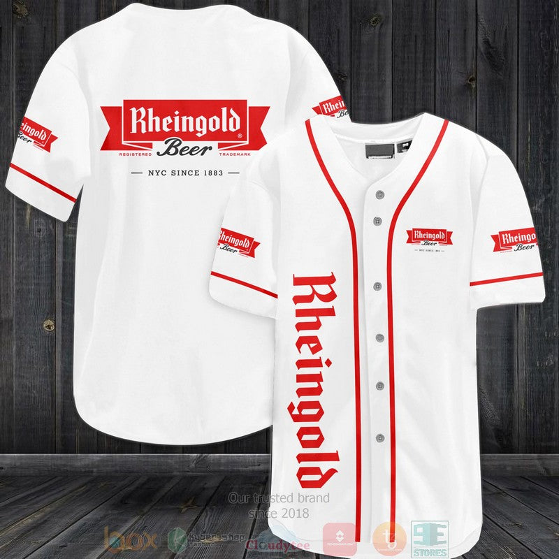 Rheingold Beer Baseball shirt
