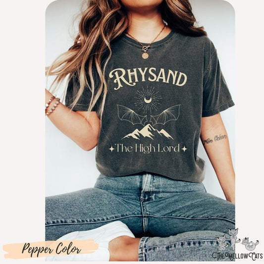 Rhysand ACOTAR shirt, Illyrian Bat Boys Bookish tshirt apparel gift, Terrasen, Abraxos wings, SJM booktok merch Hoodie,...