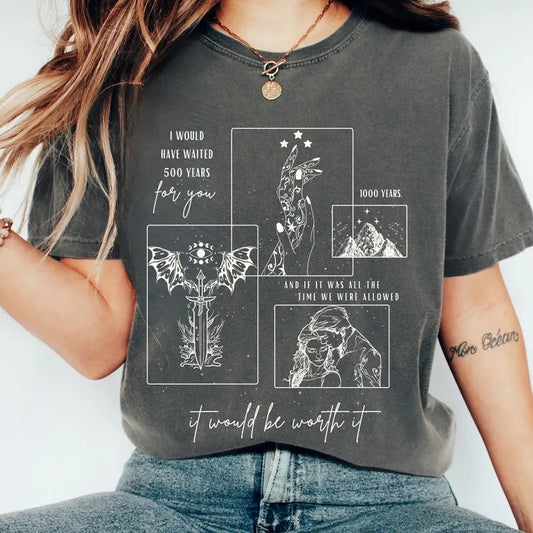 Rhysand Shirt ACOTAR Shirt ACOTAR Shirt Rhysand Quote Feyre SJM Merch Booktok Merch Sarah J Maas Merch Velaris Shirt Bat...