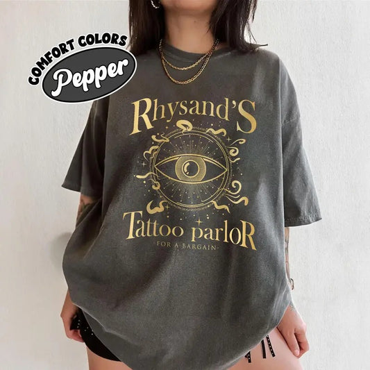 Rhysand's Tattoo Parlor Shirt, Rhysand Fan Shirt, Acotar Velaris Shirt, Feyre And Rhysand, Bookish Shirt, Acotar Fan Gift...