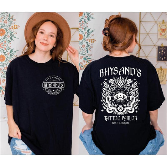 Rhysand's Tattoo Parlor Shirt, Rhysand Tee, Acotar Velaris Tee, Feyre And Rhysand Shirt, Bookish Shirt Gift, Book Lover...
