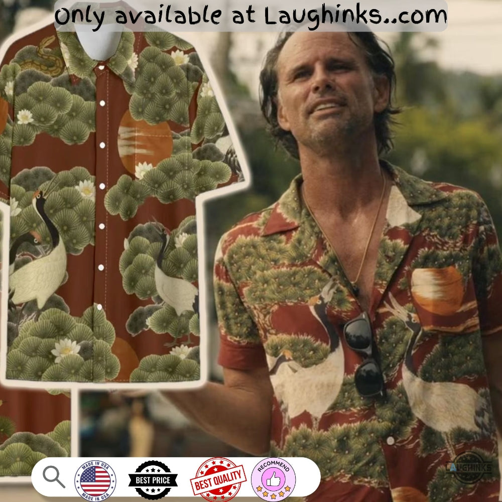 Rick Hatchett Rayon Hawaiian Shirt In The White Lotus