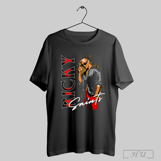 Ricky Saints Vertical Name T Shirt