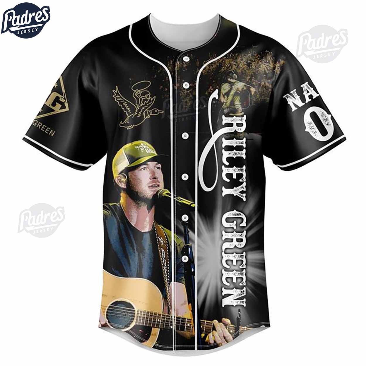 Riley Green Damn Country Music Tour Baseball Jersey Outfit - Padres Jersey Oasis: Elevate Your Baseball Style Game