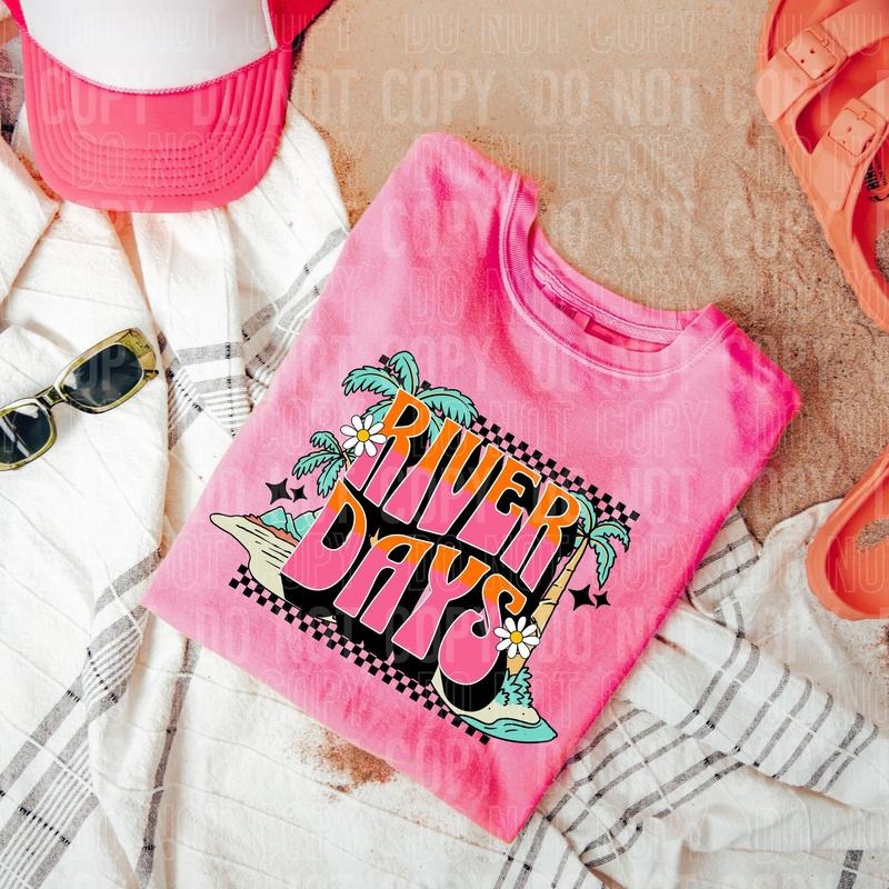 River Days DTF Transfers - THIS IS NOT A SHIRT Hoodie, Sweatshirt | InkThreadWorks.com