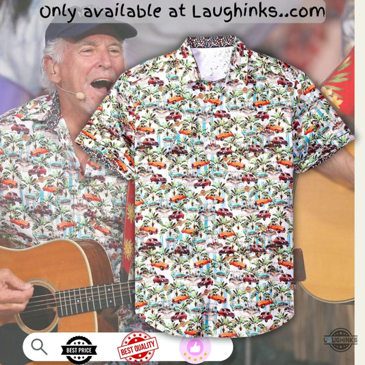 Robert Graham Old Havana Jimmy Buffet Hawaiian Shirt Replica