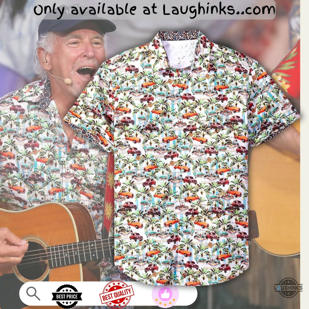 Robert Graham Old Havana Jimmy Buffet Hawaiian Shirt Replica