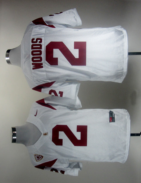 Robert Woods 2 White Pac-12 Patch