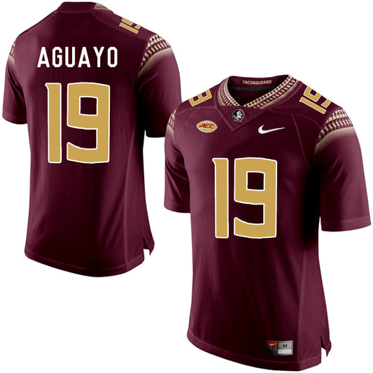 Roberto Aguayo 19 Burgundy