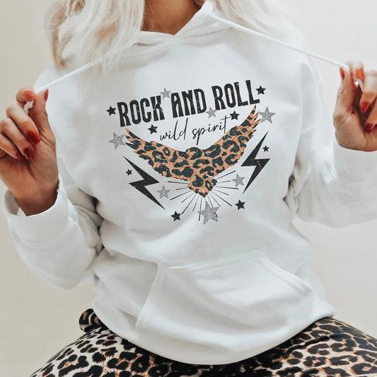 Rock And Roll DTF Transfers - THIS IS NOT A SHIRT Hoodie, Sweatshirt | InkThreadWorks.com