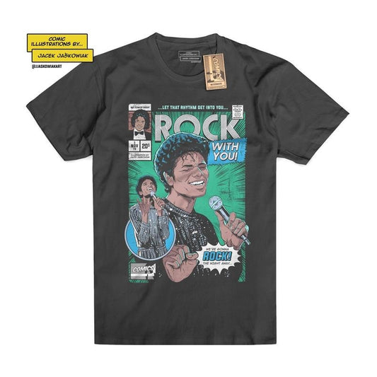 Rock With You '79 Comic Book Tshirt Trending Movie T shirt Vintage 90s T-shirt gift for Movie fans gift for him gift for her unisex T-shirt Urbanwear Shirt