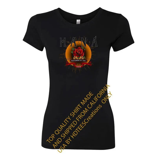 Rock en Español MANA 2019 Women's T-Shirt Casual Comfort Hoodie, Sweatshirt | InkThreadWorks.com