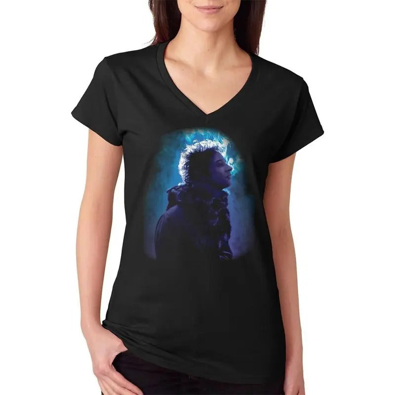 Rock en español: S Stereo Gustavo Cerati Bocanada Womens V-Neck T-Shirt Playera Casual Comfort Hoodie, Sweatshirt