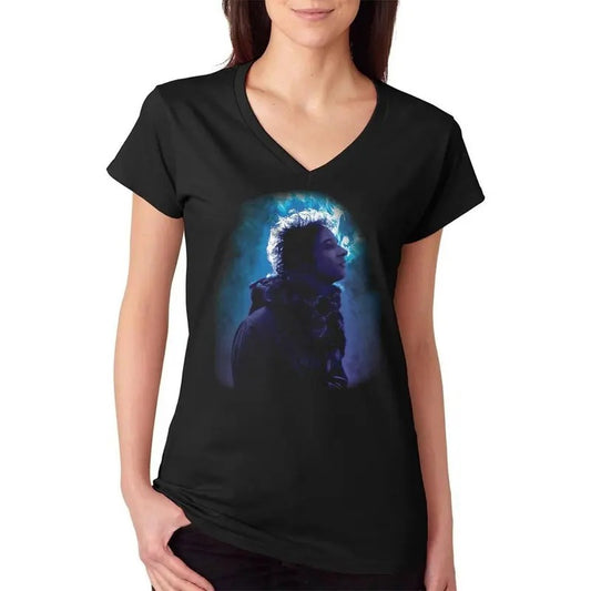 Rock en español: S Stereo Gustavo Cerati Bocanada Womens V-Neck T-Shirt Playera Casual Comfort Hoodie, Sweatshirt
