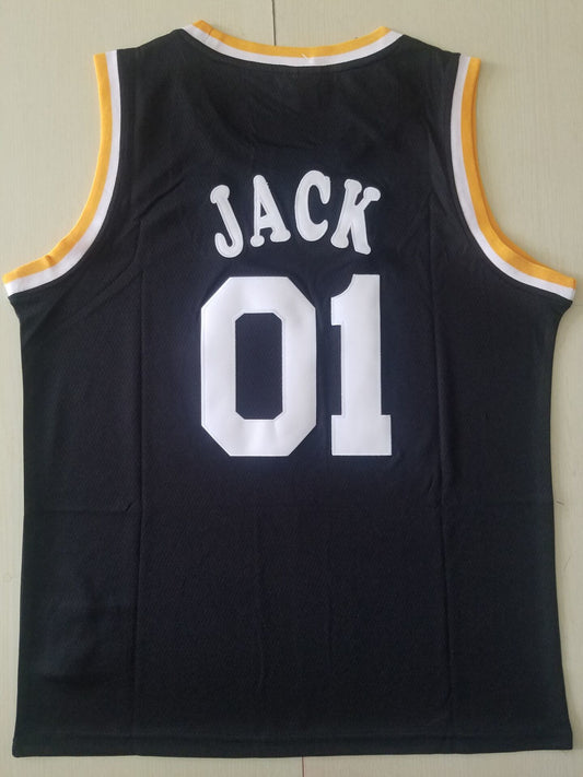Rockets #01 JACK Travis Scott Mitchell Ness Bleacher Report Rockets Collaboration Jersey Style 3