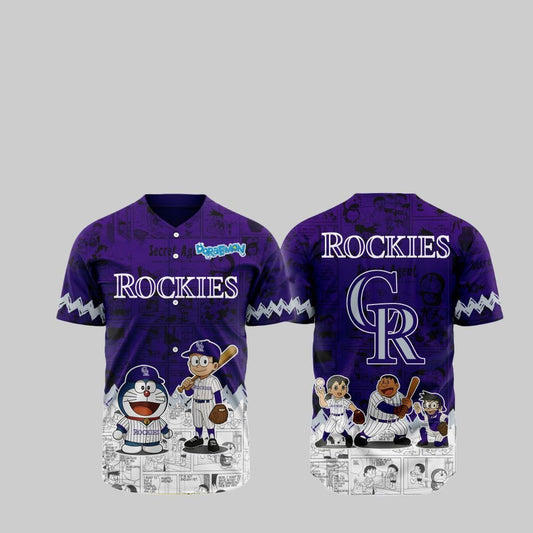 Rockies Doraemon Jersey 2025 - Grishko.com