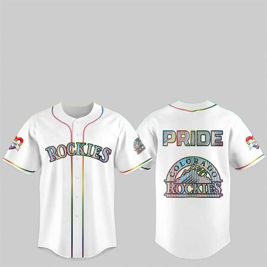Rockies LGBTQ Pride Night 2025 Jersey - Grishko.com