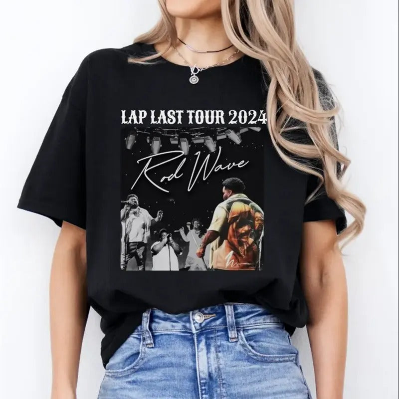 Rod Wave Music Tour Graphic Tee, Last Lap Shirt Fans Giftstyle{n002}2