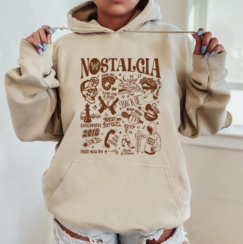 Rod Wave Nostalgia Rap Music Sweatshirt, Retro Tour Nostalgia, Rod Wave Beautiful Mind Sweatshirt, Rod Wave Concert Fan Gift