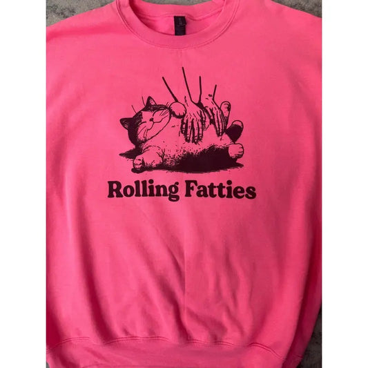 Rolling Fatties Pullover T-Shirts, Hoodie, Sweatshirt | InkThreadWorks.com