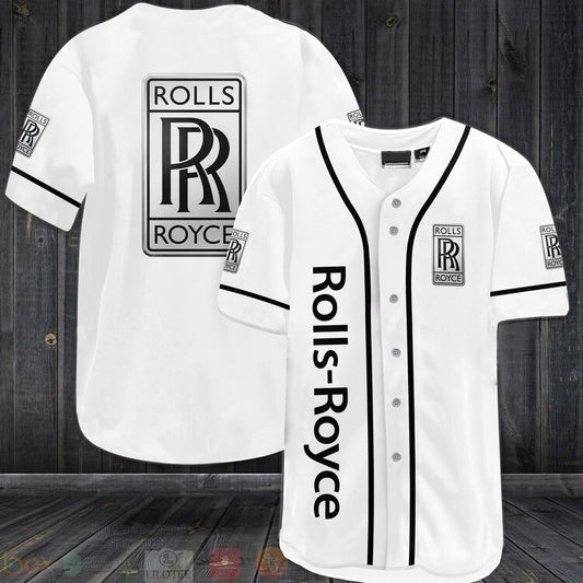FASHION Rolls-Royce Holdings Baseball Jerseys Botton Shirt