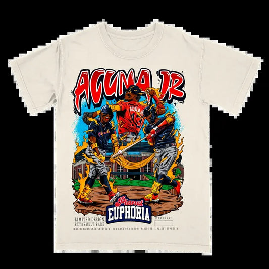 Ronald Acuña Jr. V2 Tee - Gift For Fan - Men's Casual T-shirt - Menswear Hoodie, Sweatshirt | InkThreadWorks.com
