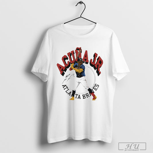Ronald Acuna Jr Atlanta Braves Player Graphic T Shirt