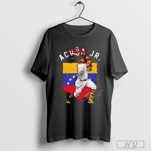 Ronald Acuna Jr Atlanta Country Flag T Shirt