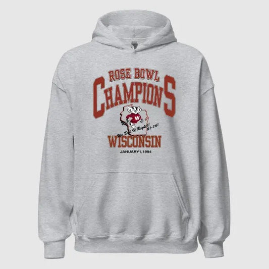 Rose Bowl Champions 1994 Wisconsin Badgers Sweatshirt Mens