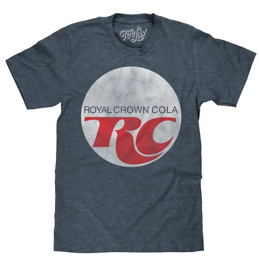 Royal Crown Cola Logo T-Shirt - Indigo Hoodie, Sweatshirt | InkThreadWorks.com