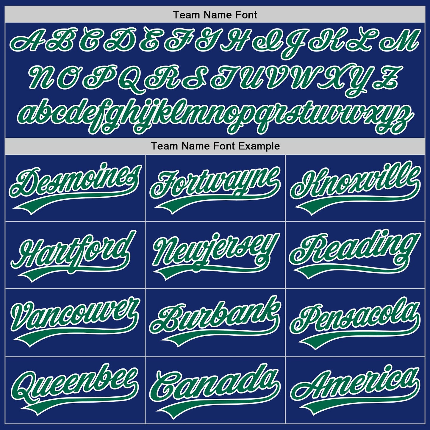 Custom Royal Kelly Green-White Authentic Baseball Jersey