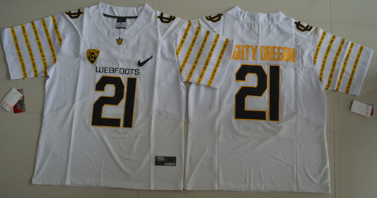 Royce Freeman 21 White 100 Retro Edition